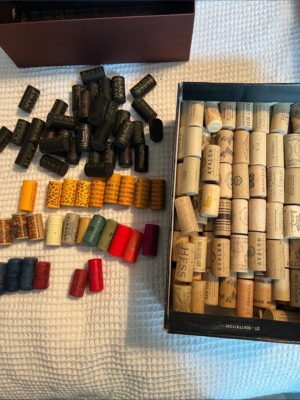 Assorted Synthetic Wine Cork Collection (232).
